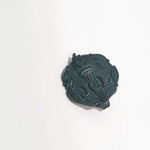 JCL National Junior Classical League Torch Badge Lapel Pin 1/2" Sterling Silver